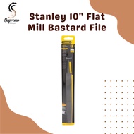 [SG Local Seller] Stanley 10" Flat Mill Bastard File | Handy tool | Portable tool | Filing tool