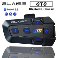 BLAISE GT0 Bluetooth 5.3 Motorcycle Helmet Headset Waterproof Wireless Hands-free Call Phone Earphon
