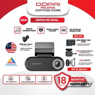 DDPAI N5 Dual  Front and Rear 4K Ultra HD Resolution AI Dash cam