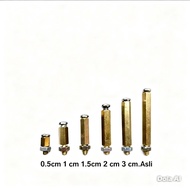 PSB BRASS METAL SPINNER 0.5 cm 1cm 1.5cm 2cm 2.5cm 3 cm PCB MOUNTING FOOT HOLDER