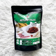 Ketupat Palas Sambal Daging Strawberry BY ABANG STRAWBERRY FINNA FOOD HALAL PEDAS BERAPI