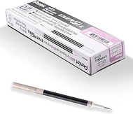Pentel Refill Ink - For EnerGel Gel Pen, 0.7mm Metal Tip, Medium, Lilac Ink, 12 Pack (LR7-V3)