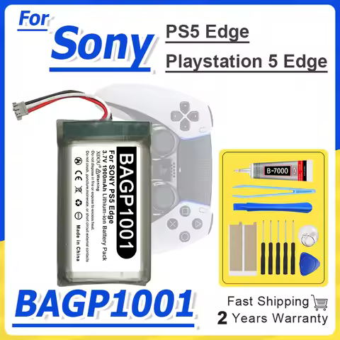 Perfine DualSense PS5 Edge Battery for SONY Game Controller BAGP1001 Battery Pack PlayStation 5 Edge