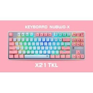 Nubwo X21 TKL Mechanical Full RGB Gaming Keyboard คีบอร์ดเมคานิคอล