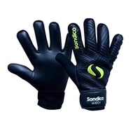 Sondico Unisex Adults Match Goalkeeper Gloves (Black/Yellow) - Sports Direct