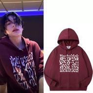 Kpop StrayKids Hyunjin Men/Women Hoodie Design Aid Clothing Same Sweatshirt Unisex Streetwear Sweats