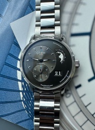 Glashutte Original PanoMaticLunar Grey Dial  Steel   1-90-02-43-32-24