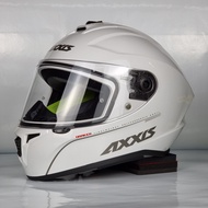 Axxis Helmet Draken S Solid (V.2 Gloss Pearl White) Helmet Axxis / Helmet Fullface / Fullface Helmet