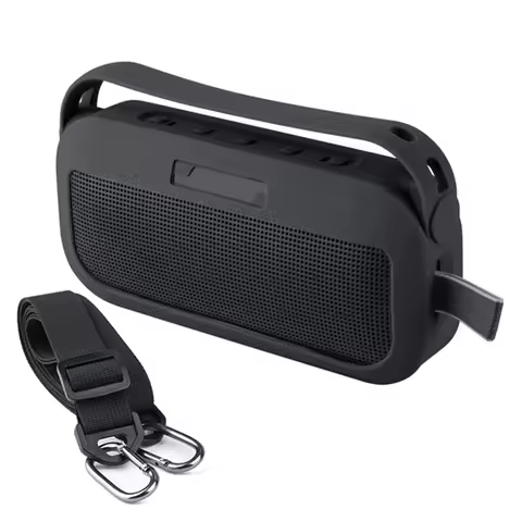 Silicone Case Cover Shockproof Protective Speaker Cover Case Anti-Scratch Drop-Proof for Bose SoundL