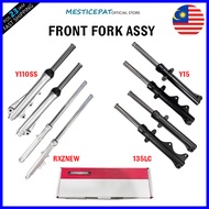 YAMAHA FRONT FORK ASSY Y110SS RXZ NEW LC135 4S 55D Y15 Y15ZR HONG LEONG YAMAHA FORK SET DRAMPER