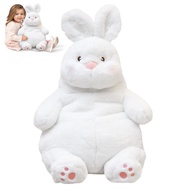 26in Giant Baby Bunny Stuffed Animal Toy, Large Bunny Plush Hugging Pillow Plush, Big Chubby Stuffed