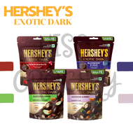 Hershey's Exotic Dark ดาร์กช็อกโกแลตสอดไส้ มี2 ขนาด 4 ตัวเลือก สินค้าจากอินเดีย
