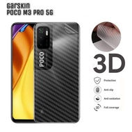 Skin Carbon Poco X3 NFC / Poco X3 Pro / Poco M3 / Poco M3 Pro 5G / Poco F3 Back Skin Protector Trans