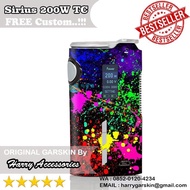 Original Garskin Vapor Sirius 200W Motif Abstrack - Free Custom Gambar