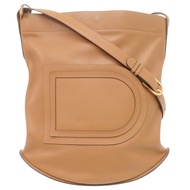 Delvaux Pan Sarpiqueブラウン皮革單肩包，成色極佳，棕色，貨號 1282 [二手] DELVAUX