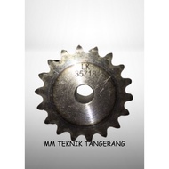 Sprocket RS 35 x 18 T Gear Chain Single Gear Z 18T RS35 -1 35Z18 35X18T 35-1 type B Sprocket spr 35-