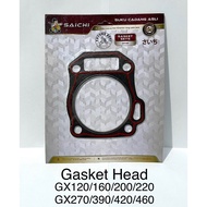 Gasket Head GX160 GX200 GX120 GX220 GX270 GX390 GX420 GX460 Saichi Pak Kop Gasket Dexel Seal