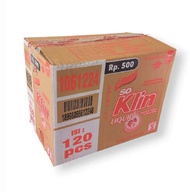 1 DUS SOKLIN LIQUID CAIR 22ML ISI 10 RENCENG 130 PCS ECERAN KEMASAN 500AN