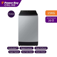SAMSUNG เครื่องซักผ้าฝาบน Inverter 15 kg รุ่น WA15CG5441BYST As the Picture One