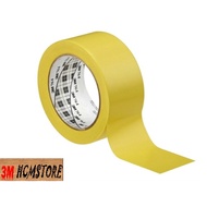 3M 764 YELLOW, size 50mm, length 33 meters - Vinyl BACKGROUND ADHESIVE TAPE, rubber glue adheres wel