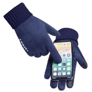 Găng Tay Da Lộn Giữ Ấm Jussy Official Bao Tay Cảm Ứng Chống Gió Thời Trang Cho Nam Và Nữ