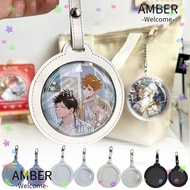 AMBER Badge Bag, Multi-Color 58/75mm Badge Display Bag, Round Bag Ornaments Fans Supplies Badge Prot