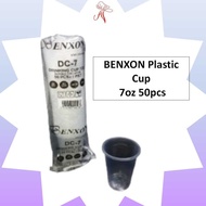 BENXON Plastic Cup 7oz 50pcs