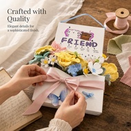 Love Letter Scroll Crafting Kit, Fabric, for Creative Projects