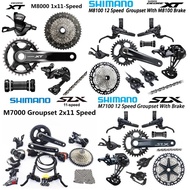 Shimano SLX M7100, XT M8000 or M8100 1 x 11, 1x12, 2x12 Speed Groupset or tiagra 4700 groupset
