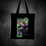 DYROTH VENOM COBRA MOBILE LEGEND anime Printed tote bag canvas