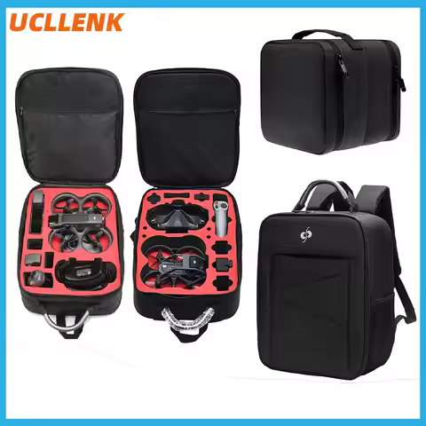 Bagpack For DJI Avata/Avata 2 Large Capacity Storage Bag Outdoor Travel Case For DJI Avata 2 Goggles