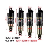 Rear shock HLT 100 125mm 150mm 165mm 185mm 125 150 165 185 mm suspension rearshock Rear suspension E