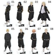 WY1 Anime Tokyo Revengers Acrylic Stand Figure Model Plate Base Desk Decor Fans Collection