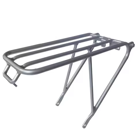 Foldable Bike Rear Cargo Rack Aluminum Alloy Carrier For 16 Inch Bicycles Fits Brompton 3sixty Cycli