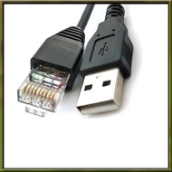USB To RJ50 Console Cable AP9827 for  Smart UPS 940-0127B 940-127C 940-0127E with Molded Strain Reli