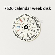 Watch accessories original suitable for Seiko 7S26A/B movement calendar week disk 7S36 calendar disk