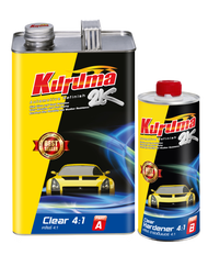 คูลูม่าร์ เคลียร์ 4:1 ขนาด 3.2 ลิตร P/A พร้อมฮาร์ดเดนเนอร์ ขนาด 0.8 ลิตร P/B แลคเกอร์พ่นรถยนต์ เคลื