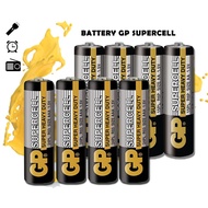 [4Pcs] GP Supercell Super Heavy Duty AA & AAA Battery/Bateri GP AA & AAA [4Biji] - Genuine GP/Long L