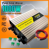 1000W Pure Sine Wave Inverter Peak Wattage 2000W DC 12V to AC 240V Car Inverter DC-AC Inverter SMPS