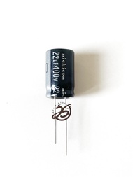 ELCO 22UF 400V (1 BUAH) KAPASITOR CAPACITOR ELCO KAPASITOR ELKO KAPASITOR 22 UF 400 V