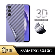 LAYAR Garskin Skin Carbon Samsung A54 5G 2023 Back Screen Protector