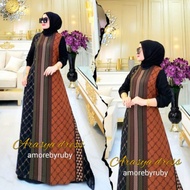 GAMIS LEBARAN TERBARU 2023 ARASYA DRESS ORIGINAL AMOREBYRUBY FASHION