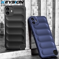 KEYSION Shockproof Matte Case for Nothing CMF Phone 1 Anti-skid Soft Silicone Phone Back Cover for N