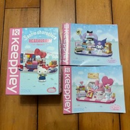 Keeppley Sanrio characters restaurant lego 積木 Kuromi & Melody