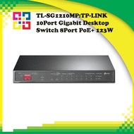 TP-LINK TL-SG1210MP 10Port Gigabit Desktop Switch 8Port PoE+ 123W