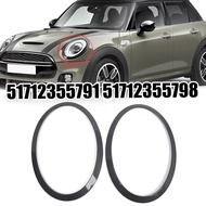 Tehauto】กรอบไฟหน้า ABS สำหรับ MINI สำหรับ COOPER F55 F56 F57ติดตั้งโดยตรง [อะไหล่รถยนต์] [วันตลก]