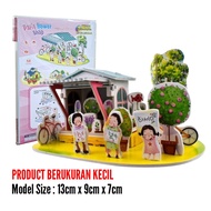 Mini Puzzle 3 Dimensional PARIS FLOWER SHOP | Girls Gift - 1688H