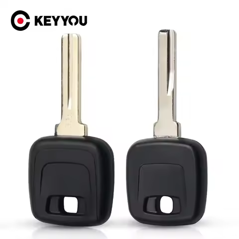 KEYYOU NE66/HU56R Uncut Blade Car Key Shell Case Cover Case For Volvo VOLVO S40 V40 D30 S60 S80 XC90