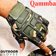 Sarung Tangan Tactical Import / Sarung Tangan Militer / Sarung Tangan Setengah Jari / Sarung Tangan Mekanik - Qammba Store