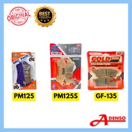 NIBK PM125 PM125S GF-135 BRAKE PAD / BRAKEPAD CBR250 / VFR800 FORZA NSS250 SILVER WING 400 600 VULCA